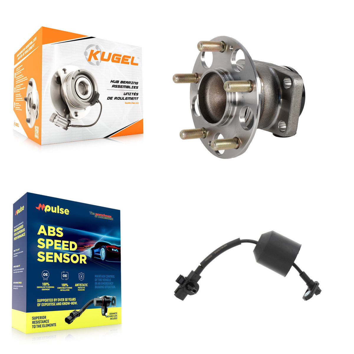 Rear Wheel Hub Bearing And ABS Sensor Kit For Honda HR-V K7S-101593