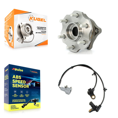 Rear Wheel Hub Bearing And ABS Sensor Kit For Nissan Pathfinder with Harness K7S-101601
