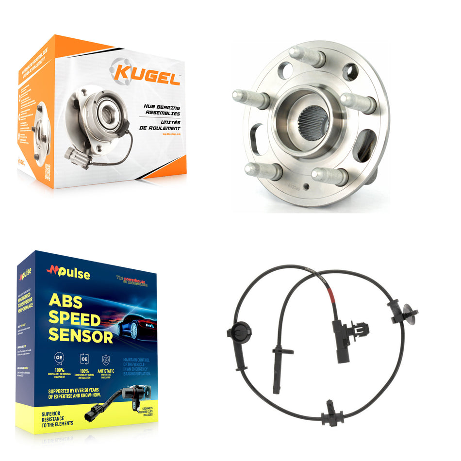 Rear Wheel Hub Bearing And ABS Sensor Kit For Cadillac CTS K7S-101604