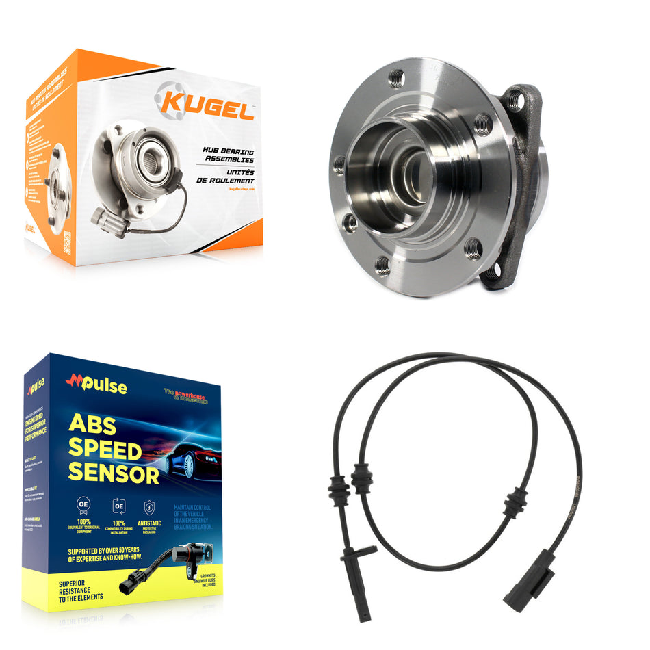 Rear Wheel Hub Bearing And ABS Sensor Kit For Chrysler 200 K7S-101608