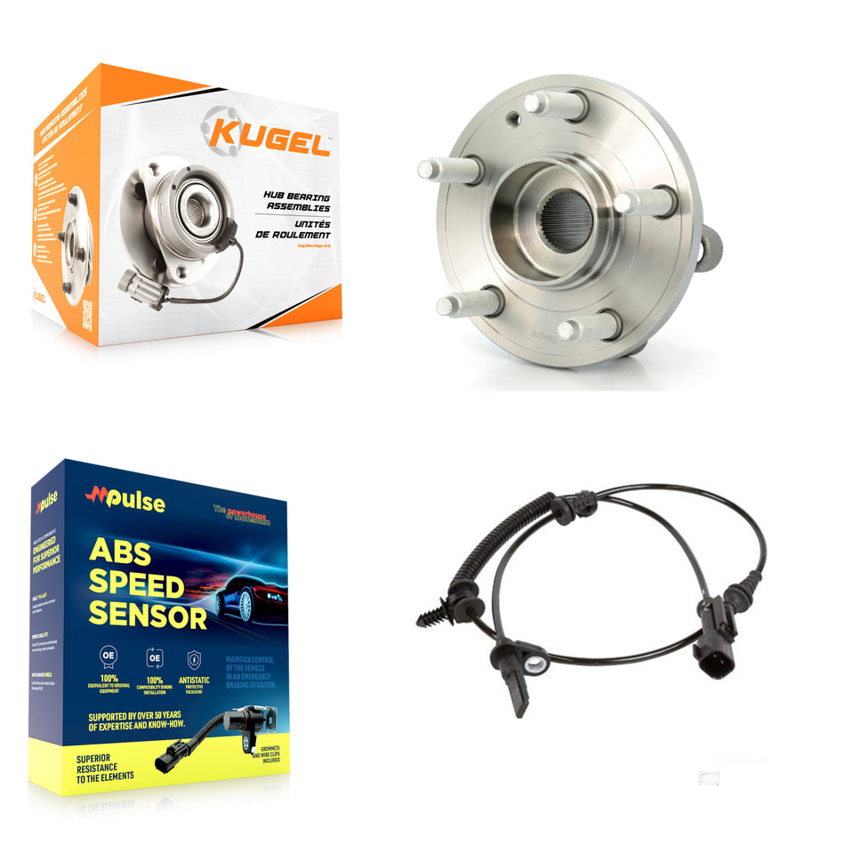Rear Wheel Hub Bearing And ABS Sensor Kit For Ford Explorer Police Interceptor Utility K7S-101615