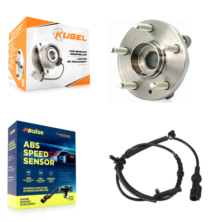 Rear Wheel Hub Bearing And ABS Sensor Kit For Ford Taurus Flex Lincoln MKS K7S-101618