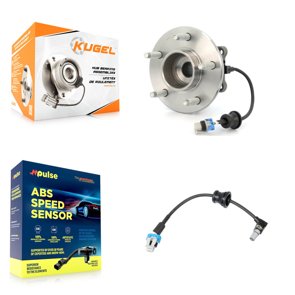 Rear Wheel Hub Bearing Extra Sensor Kit For Saturn Vue Chevrolet Equinox Pontiac Torrent K7S-101623