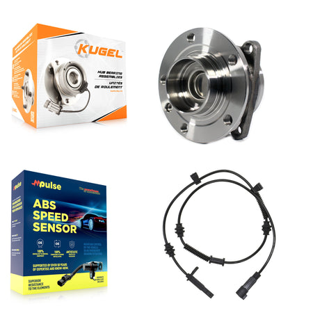 Rear Wheel Hub Bearing Sensor Kit For Jeep Cherokee with Harness Off Road Suspension K7S-101630