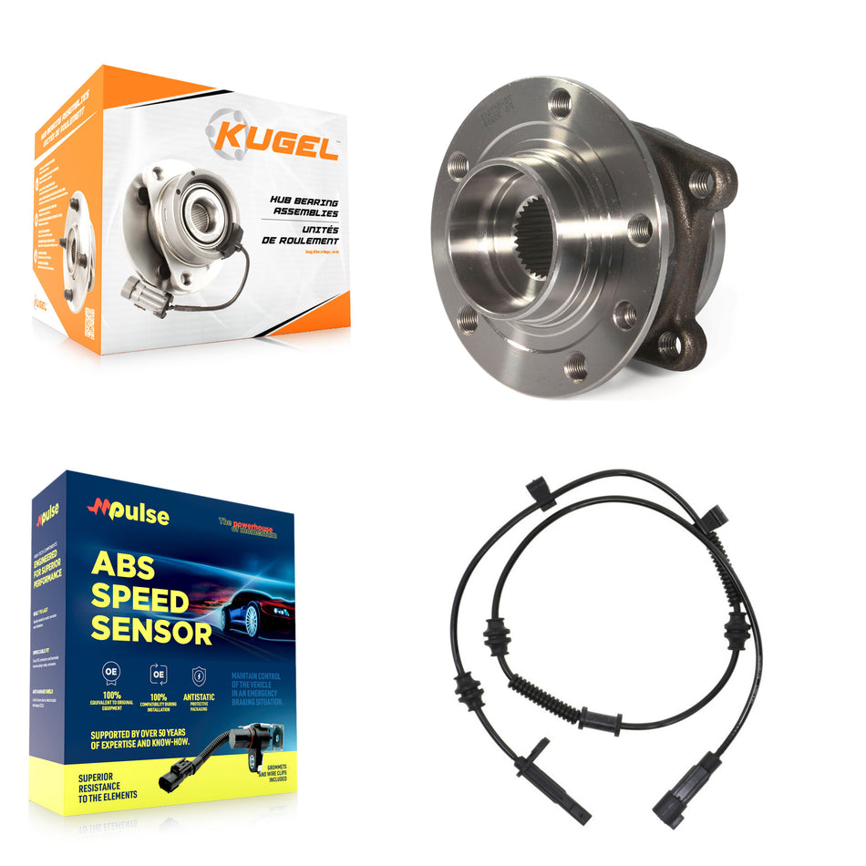 Rear Wheel Hub Bearing Sensor Kit For Jeep Cherokee with Harness Off Road Suspension K7S-101631