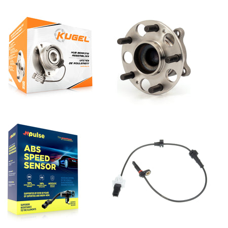 Rear Wheel Hub Bearing And ABS Sensor Kit For Acura TSX with Harness K7S-101646