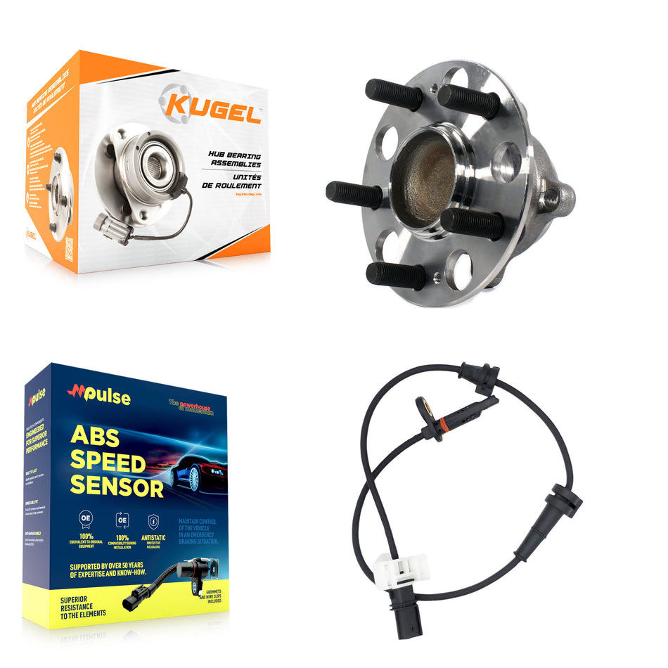 Rear Wheel Hub Bearing And ABS Sensor Kit For Acura TL with Harness K7S-101649