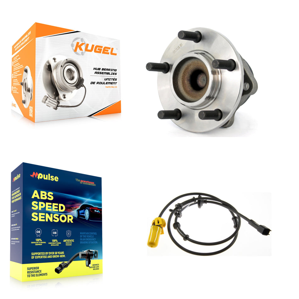 Rear Wheel Hub Bearing Sensor Kit For Dodge Caravan Grand Chrysler Town & Country Voyager K7S-101654