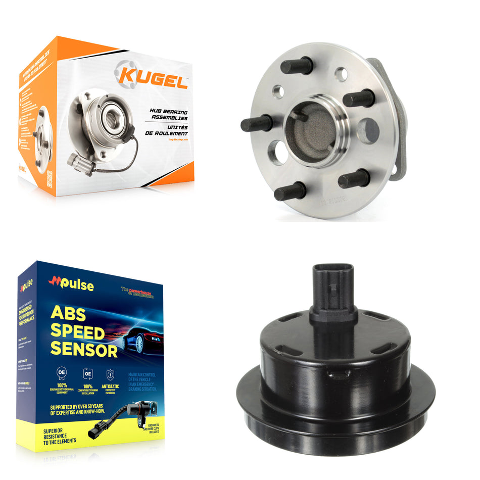 Rear Left Wheel Hub Bearing And Extra ABS Sensor Kit For Toyota Highlander K7S-101697