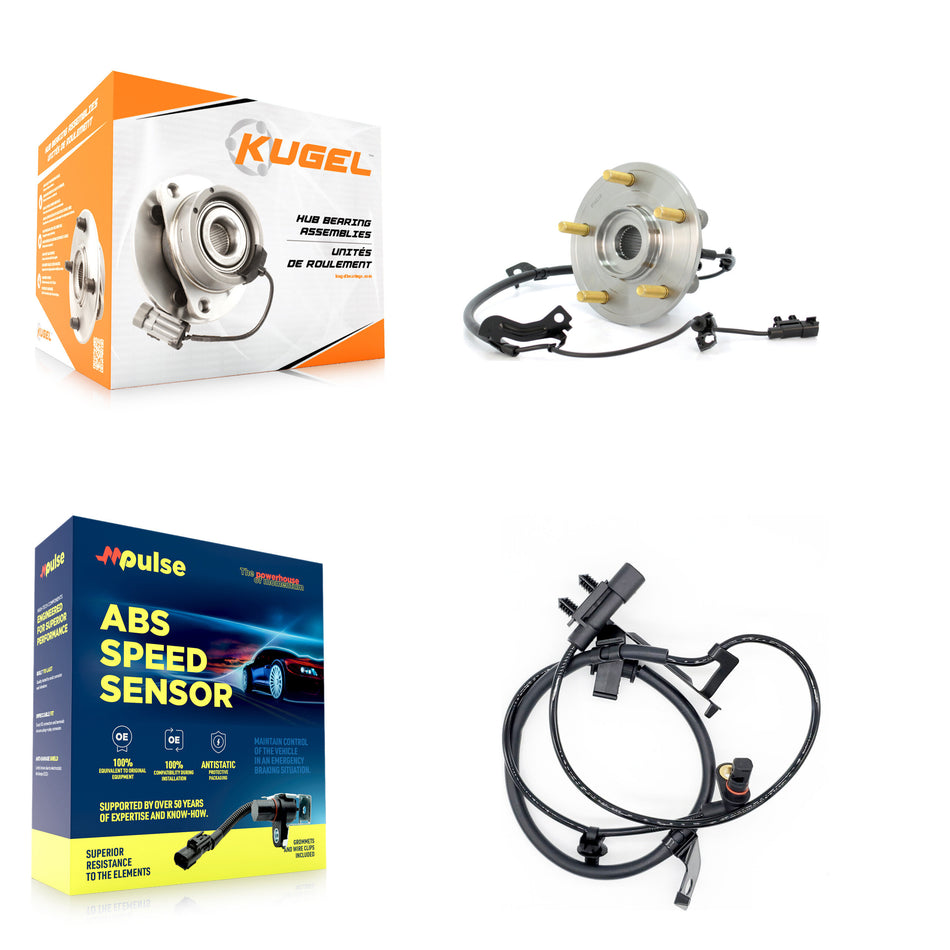 Rear Left Wheel Hub Bearing Extra Sensor Kit For Dodge Journey 2.4L/3.6L with 4-Wheel ABS K7S-101699