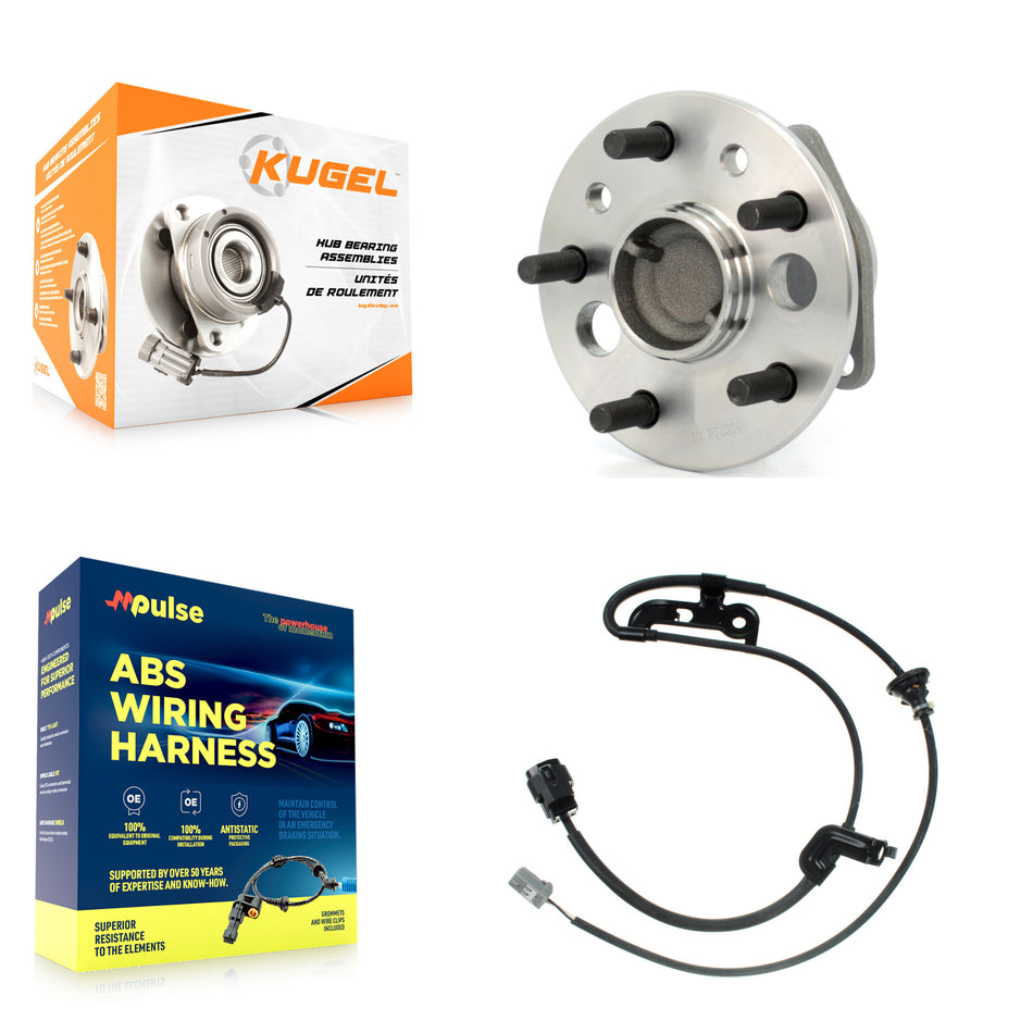 Rear Left Wheel Hub Bearing And Extra ABS Sensor Kit For Toyota Camry Lexus ES350 K7S-101701