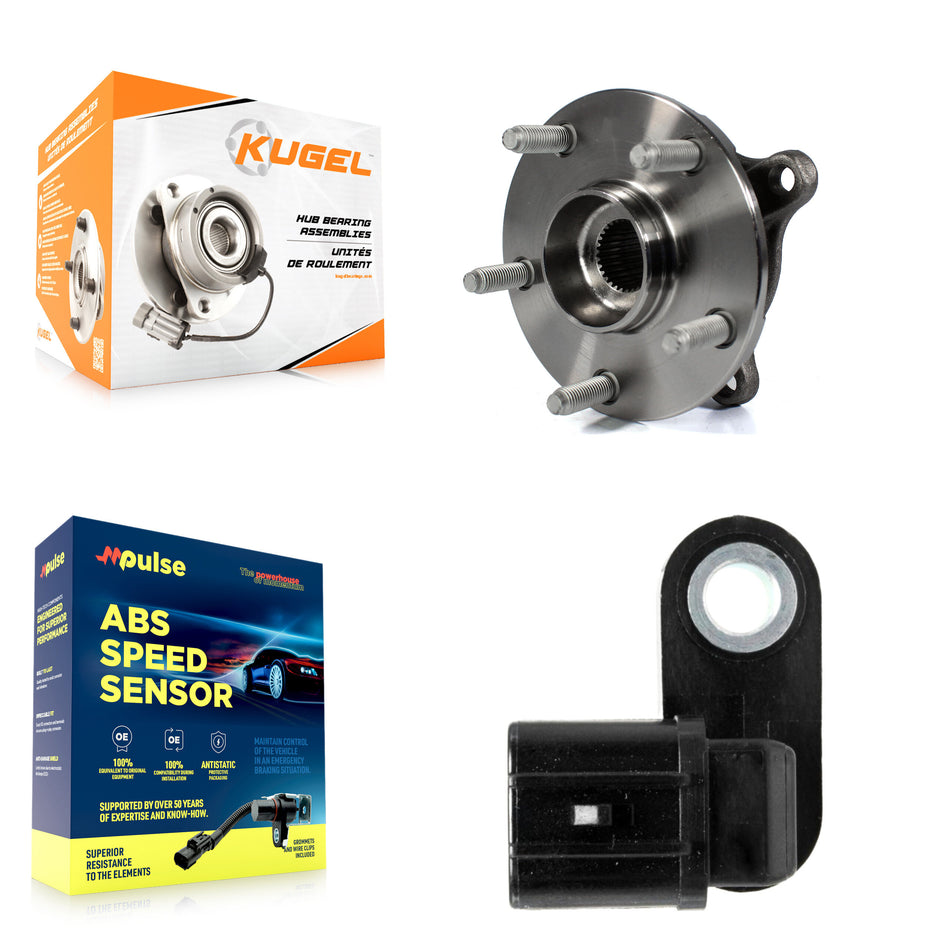 Front Right Wheel Hub Bearing And ABS Sensor Kit For Lexus IS250 GS350 IS350 GS300 K7S-101707