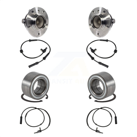 Front Rear Wheel Bearing And ABS Sensor Kit For BMW 328i 320i M235i M240i 228i 230i 328d K7S-101725