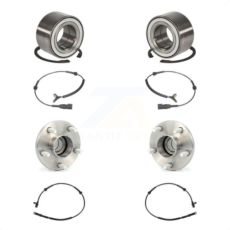 Front Rear Wheel Bearing And ABS Sensor Kit For Ford Transit Connect K7S-101751