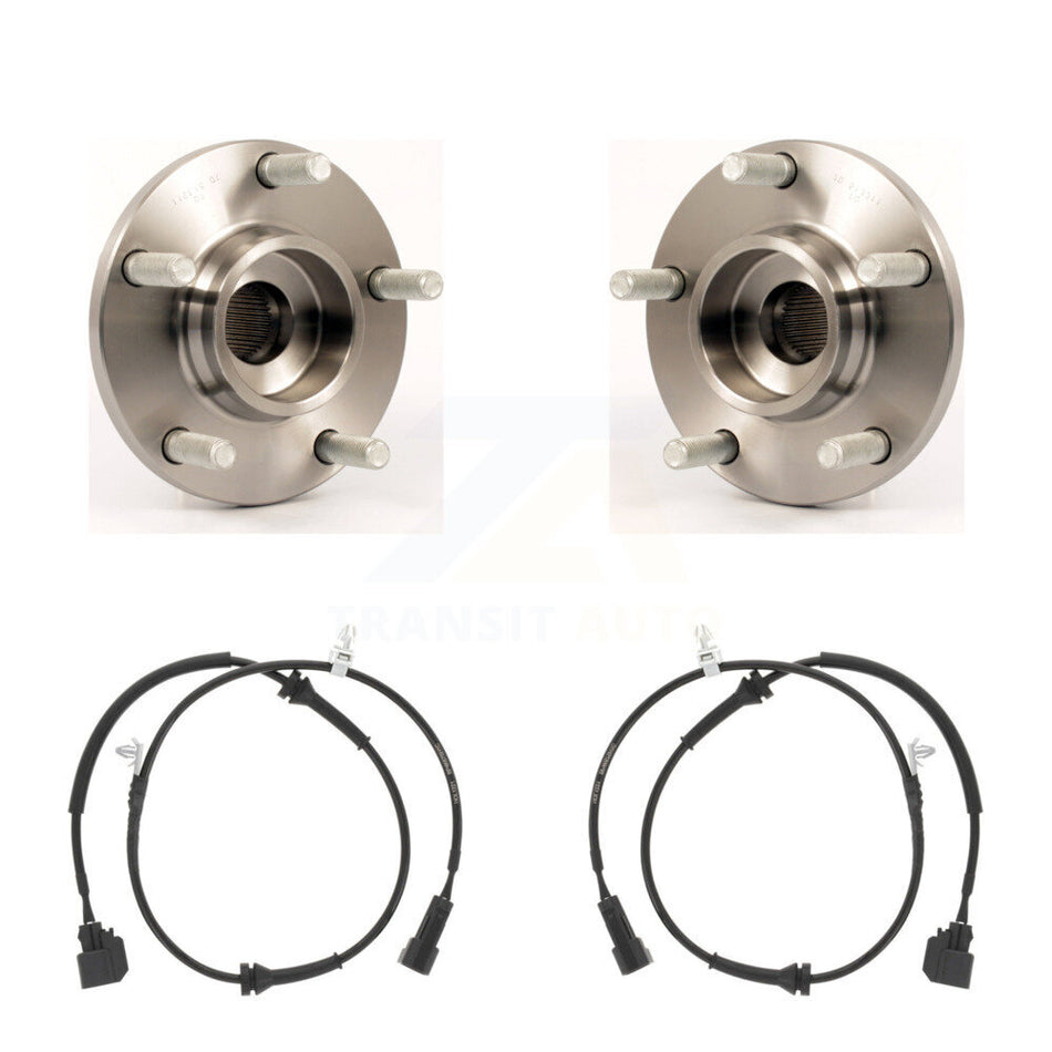 Front Wheel Hub Bearing And ABS Sensor Kit For Mazda 3 2.0L 2.3L with Non-ABS 4-Wheel K7S-101789