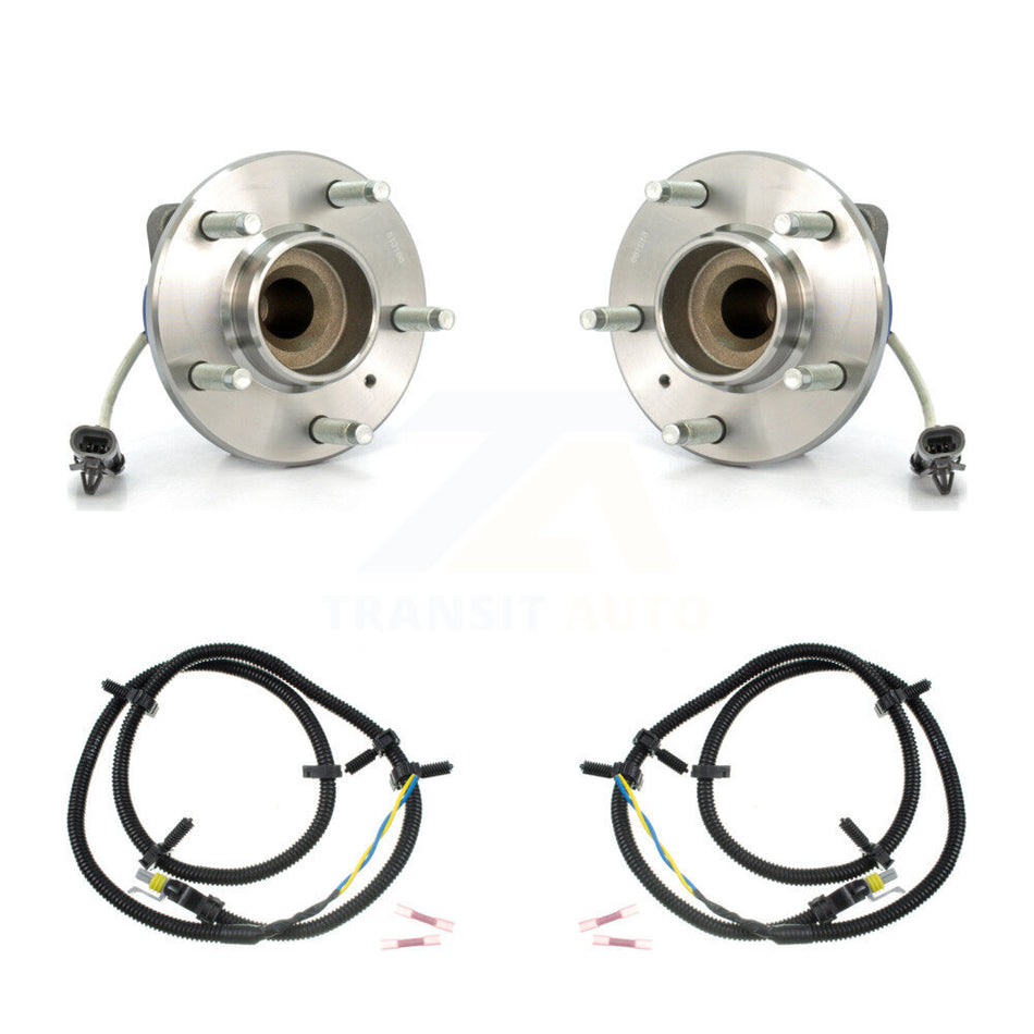 Front Wheel Hub Bearing And Extra ABS Sensor Kit For Cadillac CTS STS K7S-101795