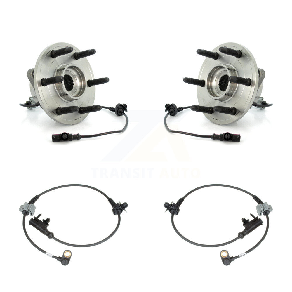 Front Wheel Hub Bearing Extra Sensor Kit For Chevrolet GMC Silverado 1500 Sierra Cadillac K7S-101801