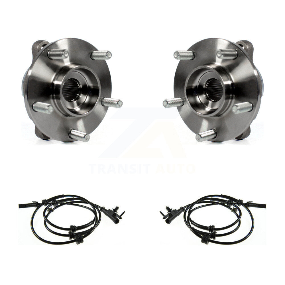 Front Wheel Hub Bearing And ABS Sensor Kit For INFINITI G37 EX35 Q60 K7S-101808