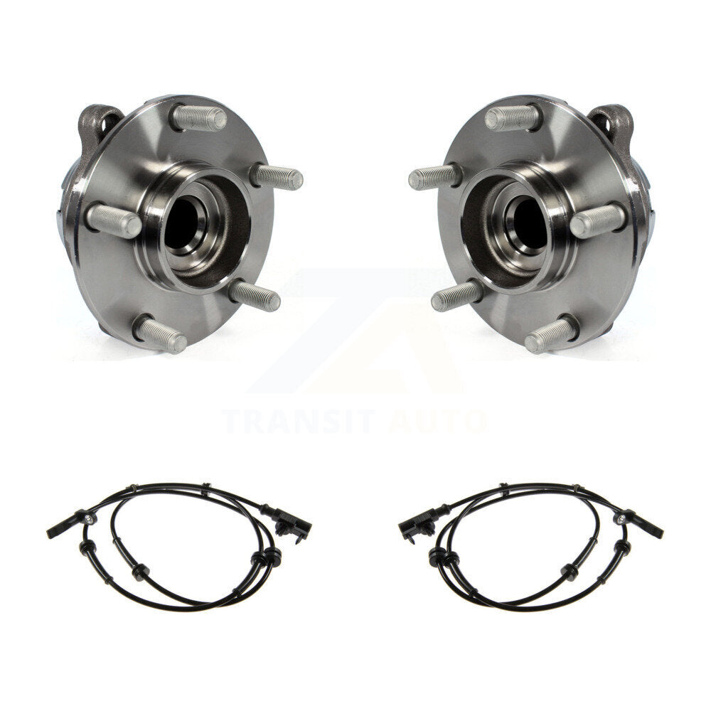 Front Wheel Hub Bearing And ABS Sensor Kit For INFINITI G37 Nissan 370Z Q60 K7S-101809