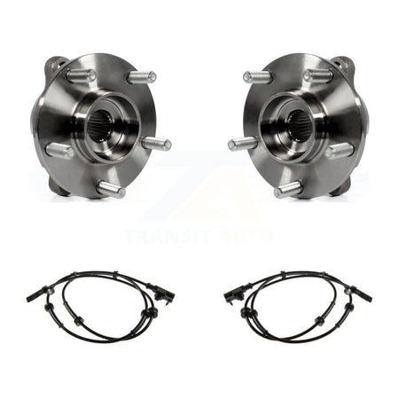 Front Wheel Hub Bearing And ABS Sensor Kit For INFINITI G35 G37 G25 Q60 Q40 with Harness K7S-101810