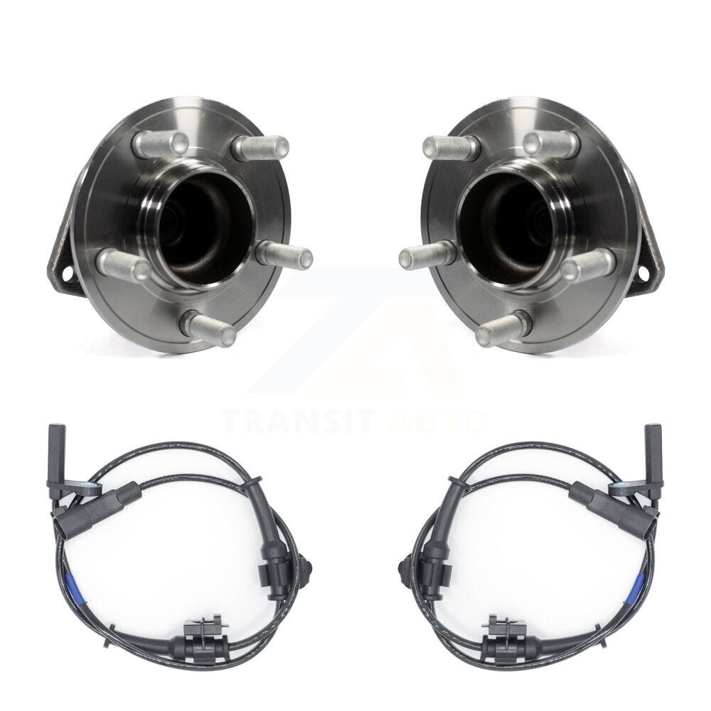Front Wheel Hub Bearing Sensor Kit For 2019 Dodge Charger RWD with 5.7L 3.6L Harness K7S-101816