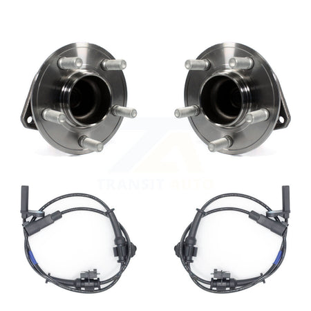 Front Wheel Hub Bearing Sensor Kit For 2019 Dodge Charger RWD with 5.7L 3.6L Harness K7S-101816