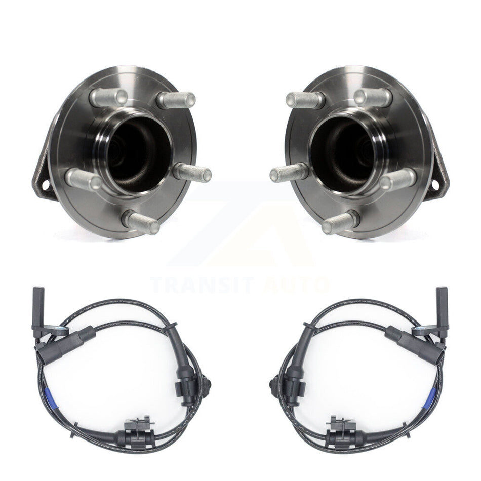 Front Wheel Hub Bearing Sensor Kit For 2019 Dodge Charger RWD with 5.7L 3.6L Harness K7S-101816