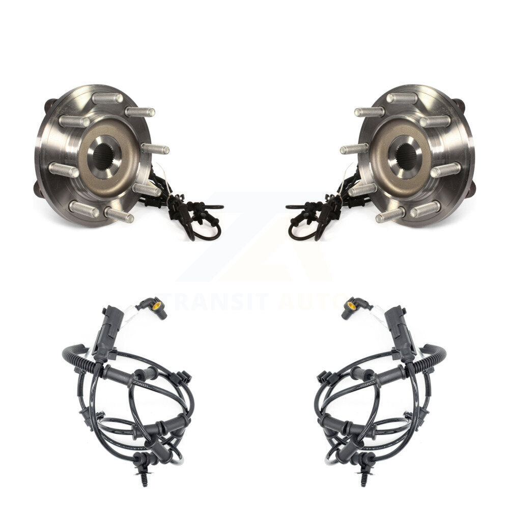 Front Wheel Hub Bearing And Extra ABS Sensor Kit For Ram 2500 3500 K7S-101817