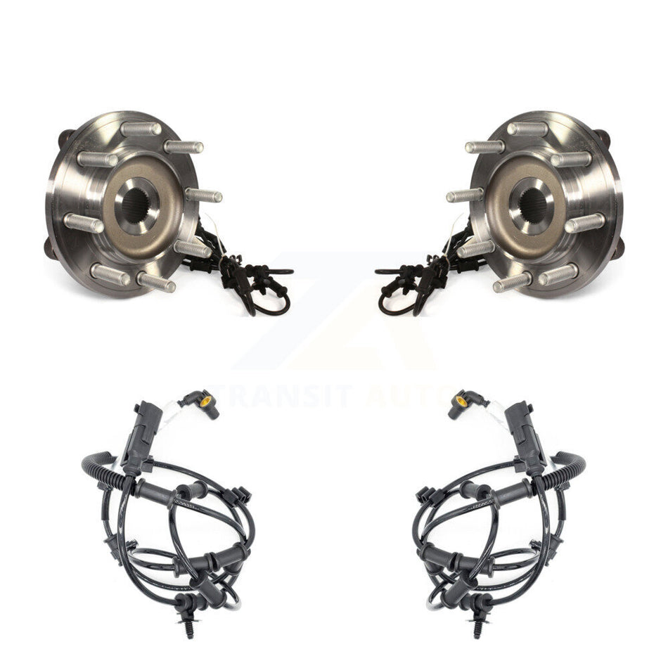 Front Wheel Hub Bearing And Extra ABS Sensor Kit For Ram 2500 3500 K7S-101817