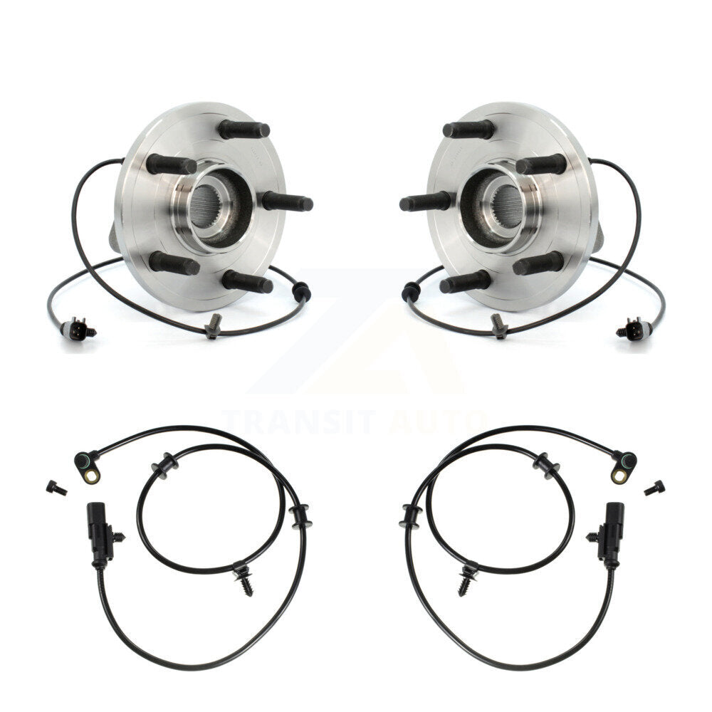 Front Wheel Hub Bearing And Extra ABS Sensor Kit For Dodge Durango Chrysler Aspen K7S-101834