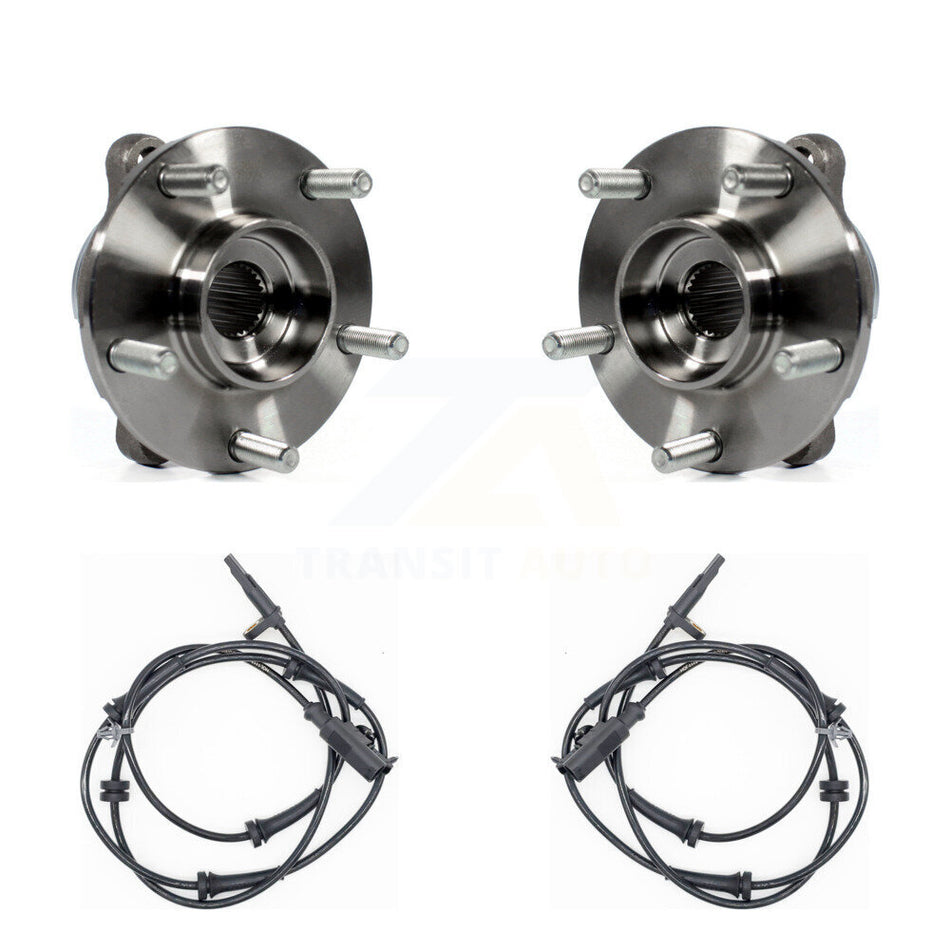 Front Wheel Hub Bearing And ABS Sensor Kit For INFINITI M35 M45 with Harness K7S-101835