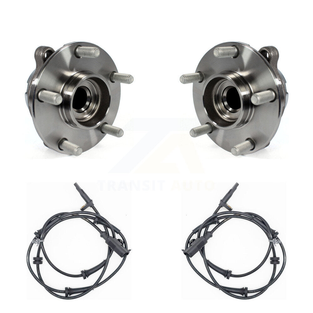 Front Wheel Hub Bearing And ABS Sensor Kit For 2006-2010 INFINITI M35 M45 with Harness K7S-101836