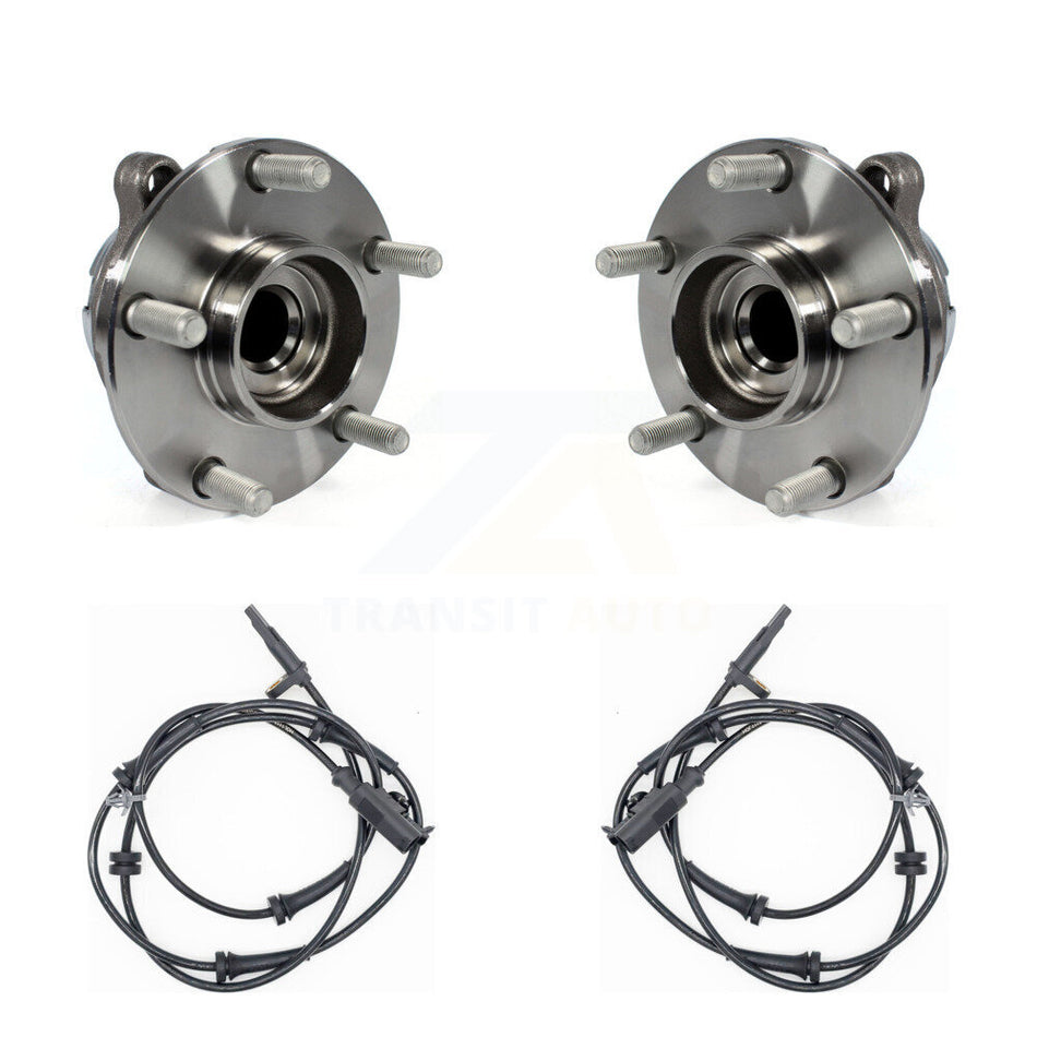 Front Wheel Hub Bearing And ABS Sensor Kit For 2006-2010 INFINITI M35 M45 with Harness K7S-101836