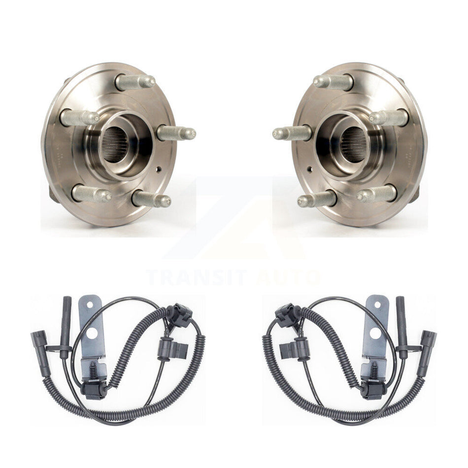Front Wheel Hub Bearing And ABS Sensor Kit For Cadillac CTS with Harness K7S-101848