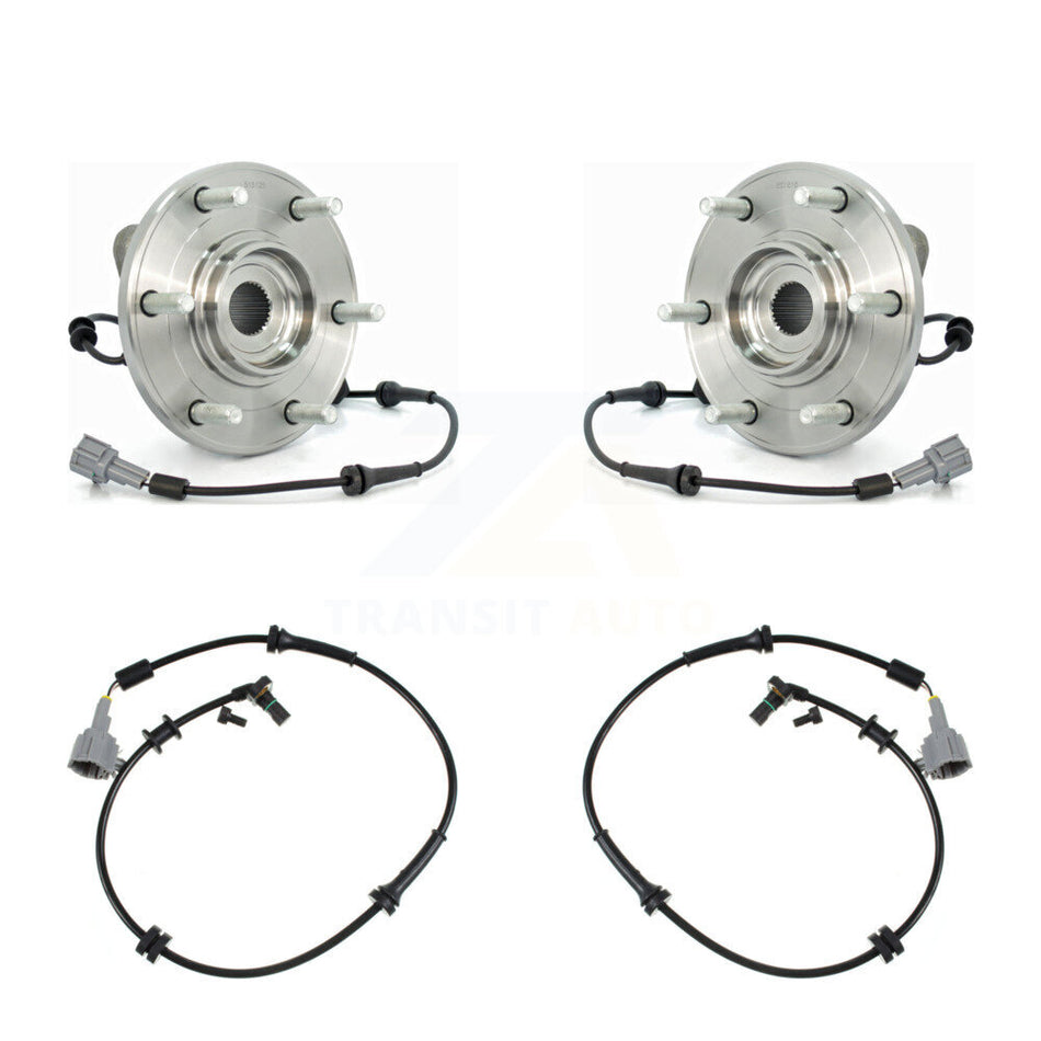 Front Wheel Hub Bearing And Extra ABS Sensor Kit For Nissan TITAN Armada INFINITI QX56 K7S-101852