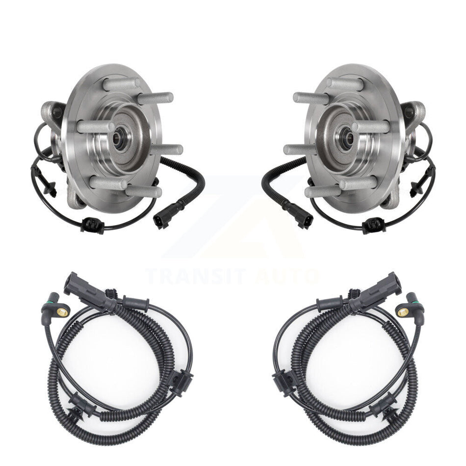 Front Wheel Hub Bearing And Extra ABS Sensor Kit For Ford Expedition Lincoln Navigator K7S-101858