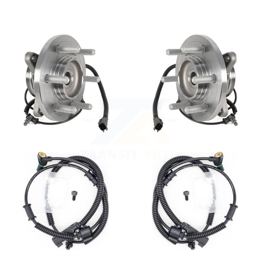 Front Wheel Hub Bearing Extra Sensor Kit For 2015-2017 Ford Expedition Lincoln Navigator K7S-101871