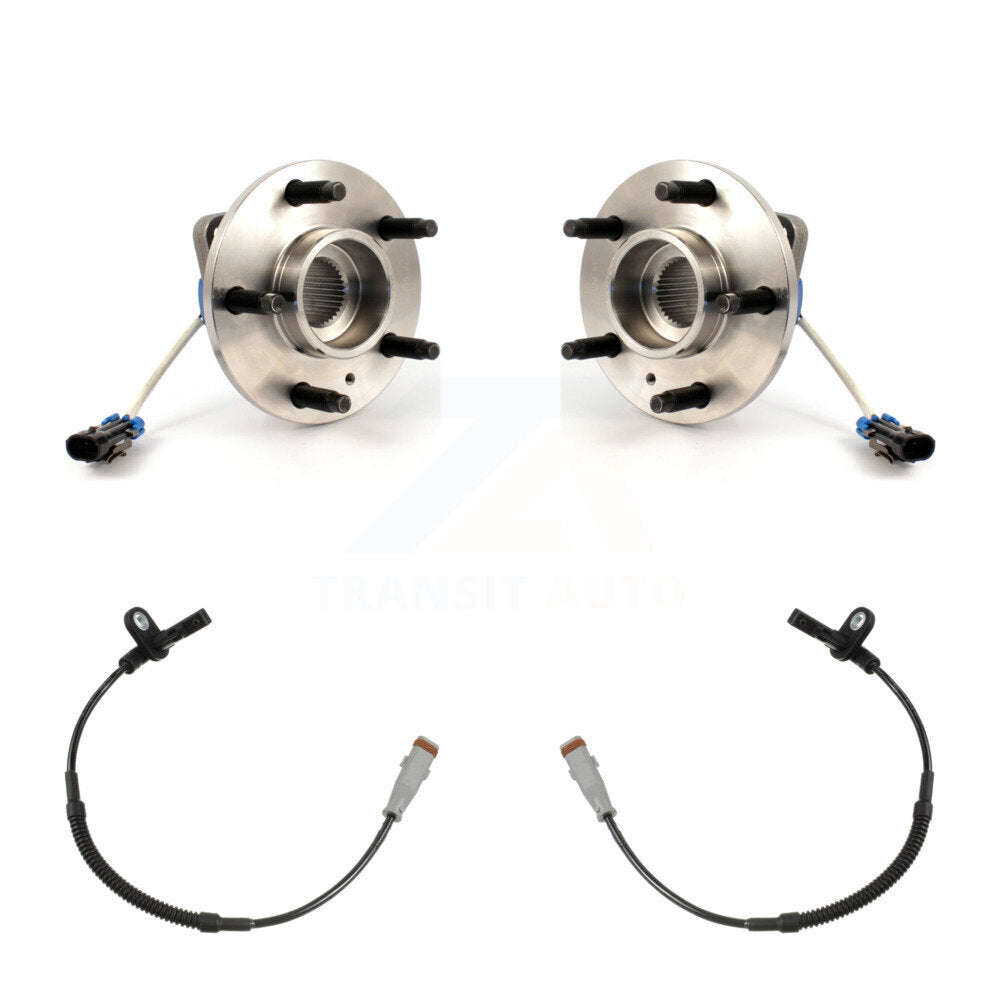Front Wheel Hub Bearing And Extra ABS Sensor Kit For 2010 Buick Allure 2.4L/3.0L/3.6L K7S-101874