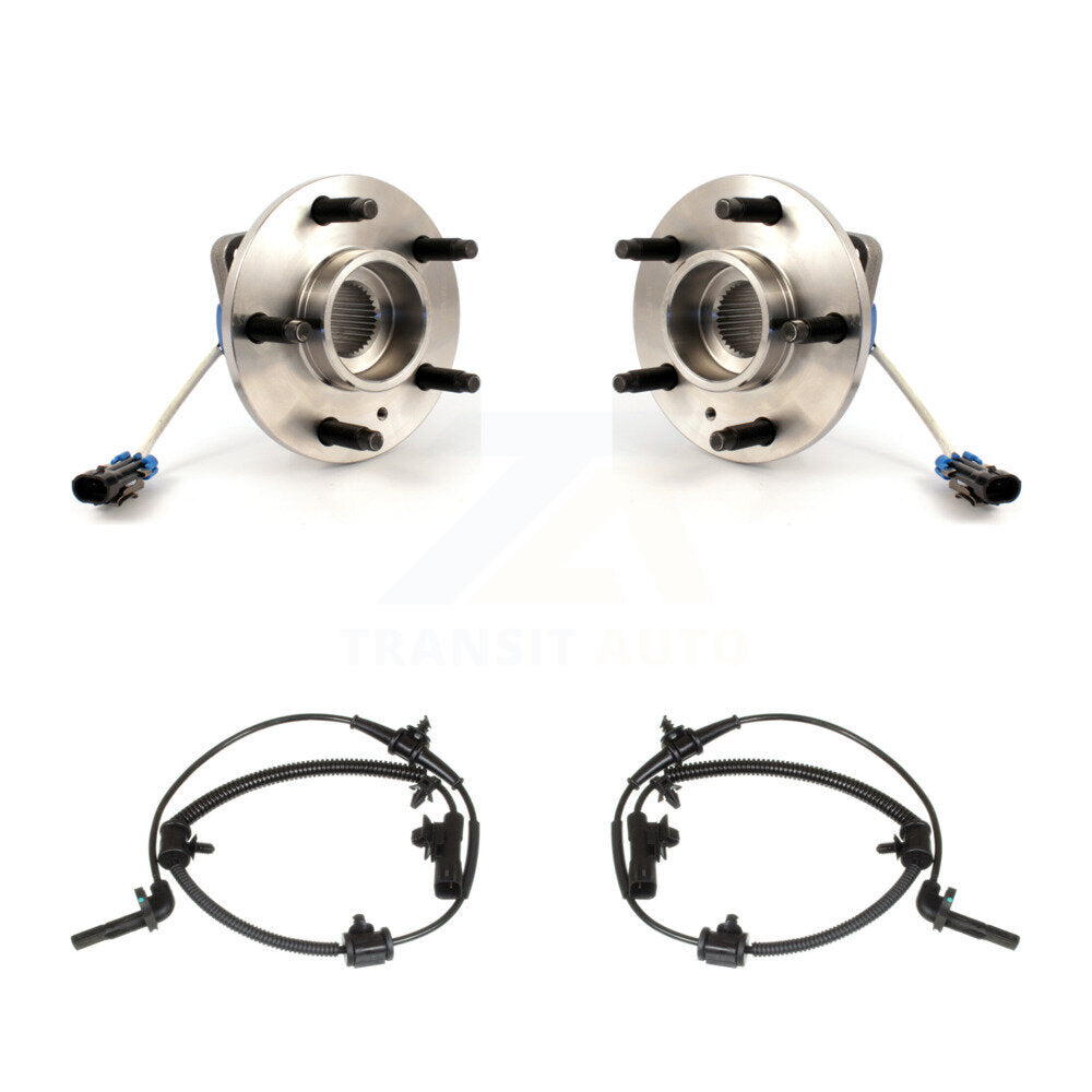 Front Wheel Hub Bearing And Extra ABS Sensor Kit For 2010 Buick Allure 2.4L/3.0L/3.6L K7S-101875