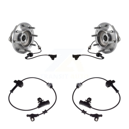 Front Wheel Hub Bearing & Extra Sensor Kit For Chevrolet Silverado 3500 HD GMC Sierra 4WD K7S-101887