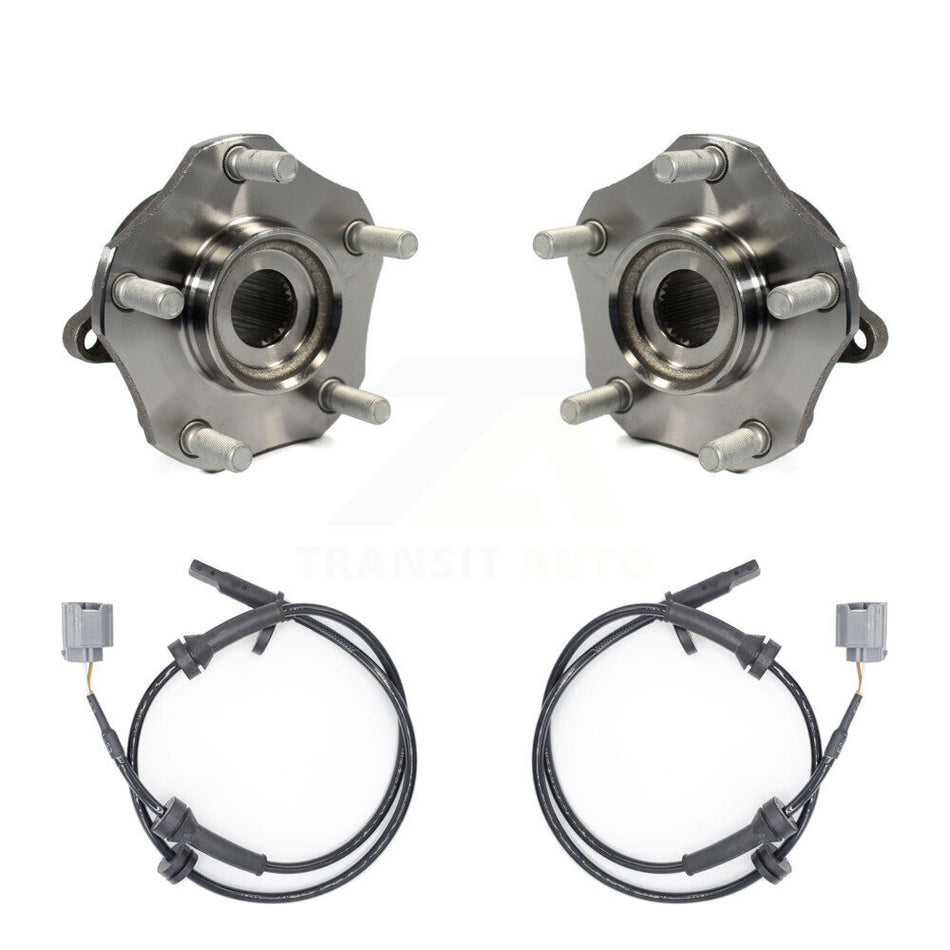 Front Wheel Hub Bearing And ABS Sensor Kit For Nissan Rogue 2.5L with 4-Wheel K7S-101889