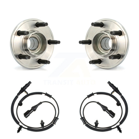 Front Wheel Hub Bearing And ABS Sensor Kit For Ford Mustang with Harness K7S-101893
