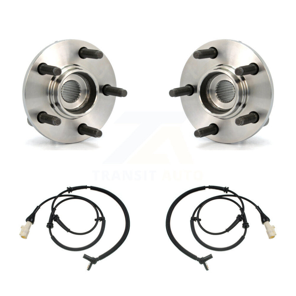 Front Wheel Hub Bearing & Sensor Kit For Ford Taurus Mercury Sable 3.0L with 4-Wheel ABS K7S-101895