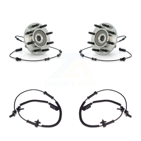 Front Wheel Hub Bearing & Extra Sensor Kit For 2007 Dodge Ram 1500 4WD With 8 Lug Wheels K7S-101906