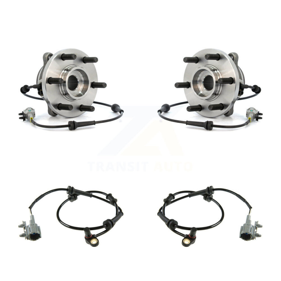 Front Wheel Hub Bearing And Extra ABS Sensor Kit For Nissan Frontier Pathfinder Xterra K7S-101910