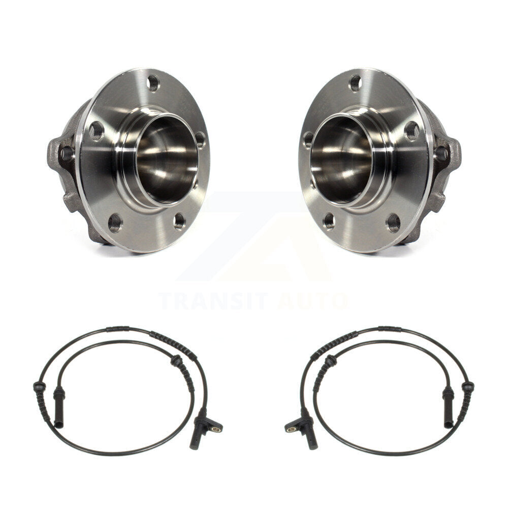 Front Wheel Hub Bearing And ABS Sensor Kit For BMW 740i 760Li 740Li 750Li 550i GT 535i K7S-101918
