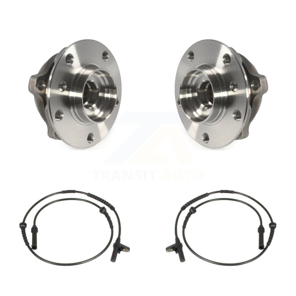 Front Wheel Hub Bearing And ABS Sensor Kit For 2011 BMW 535i xDrive 550i GT with Harness K7S-101919