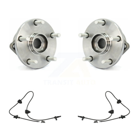 Front Wheel Hub Bearing ABS Sensor Kit For 2008-2014 Subaru Tribeca 3.6L with 4-Wheel K7S-101928