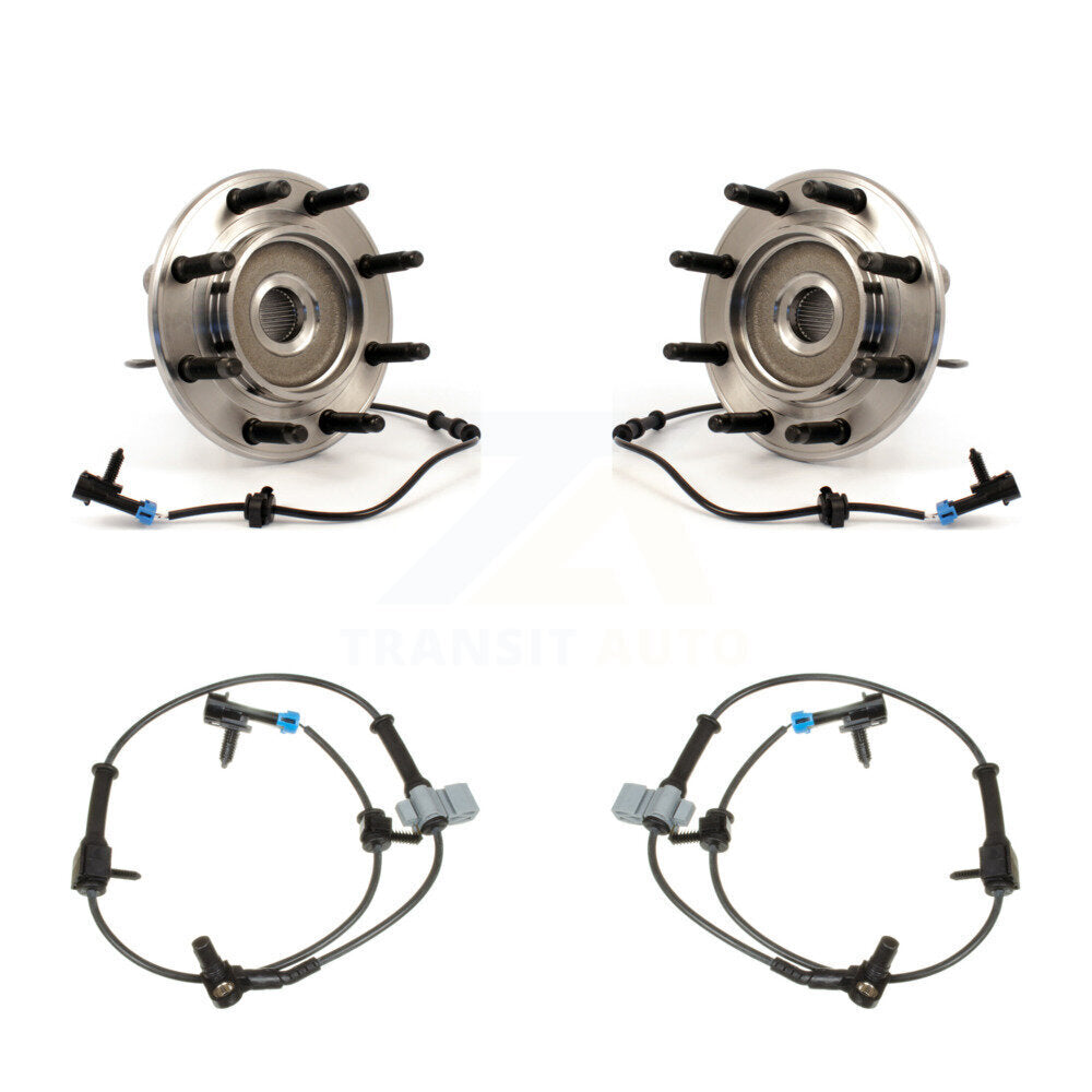 Front Wheel Hub Bearing Extra Sensor Kit For Chevrolet GMC Sierra 2500 HD Silverado Yukon K7S-101945