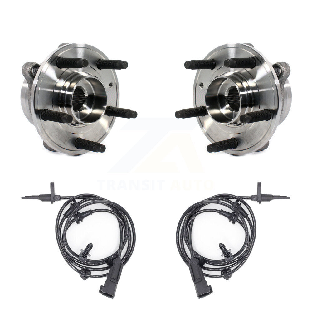 Front Wheel Hub Bearing And ABS Sensor Kit For Ford Police Interceptor Sedan K7S-101960